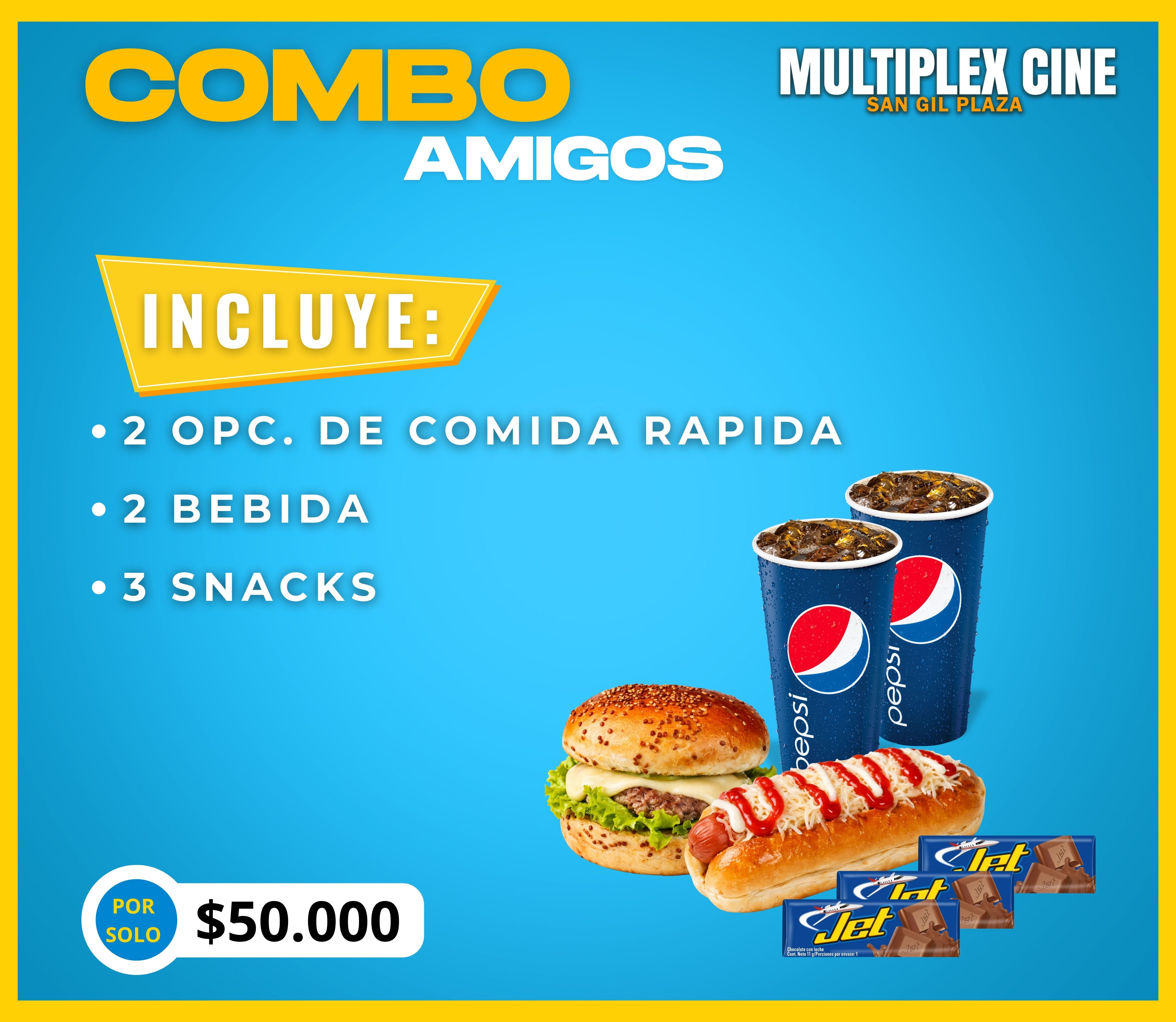 Combo amigos